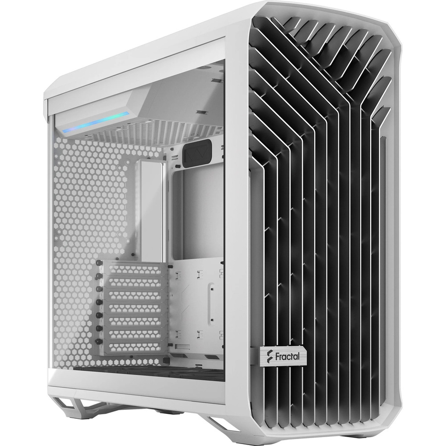 Fractal Design Torrent White TG Clear Tint Tower-Gehäuse in Weiß und Transparent - Bild 1