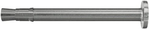Fischer Nagelanker FNA II aus Edelstahl, 25 Stück, Durchmesser: 6 mm, Länge: 65 mm - Bild 1