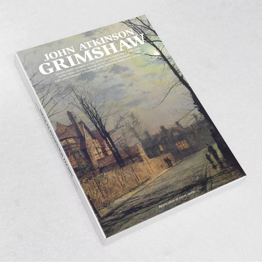 30 Stück John Atkinson Grimshaw Postkarten Set mit impressionistischen Vintage Street View Kunstmotiven in Mehrfarbig - Bild 1