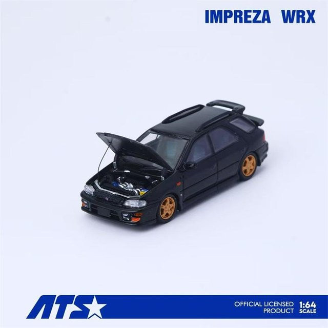 Linyi Toy Car Impreza Wrx Modellauto, 1:64, Gelb, Schwarz, ab 14 Jahren - Bild 1