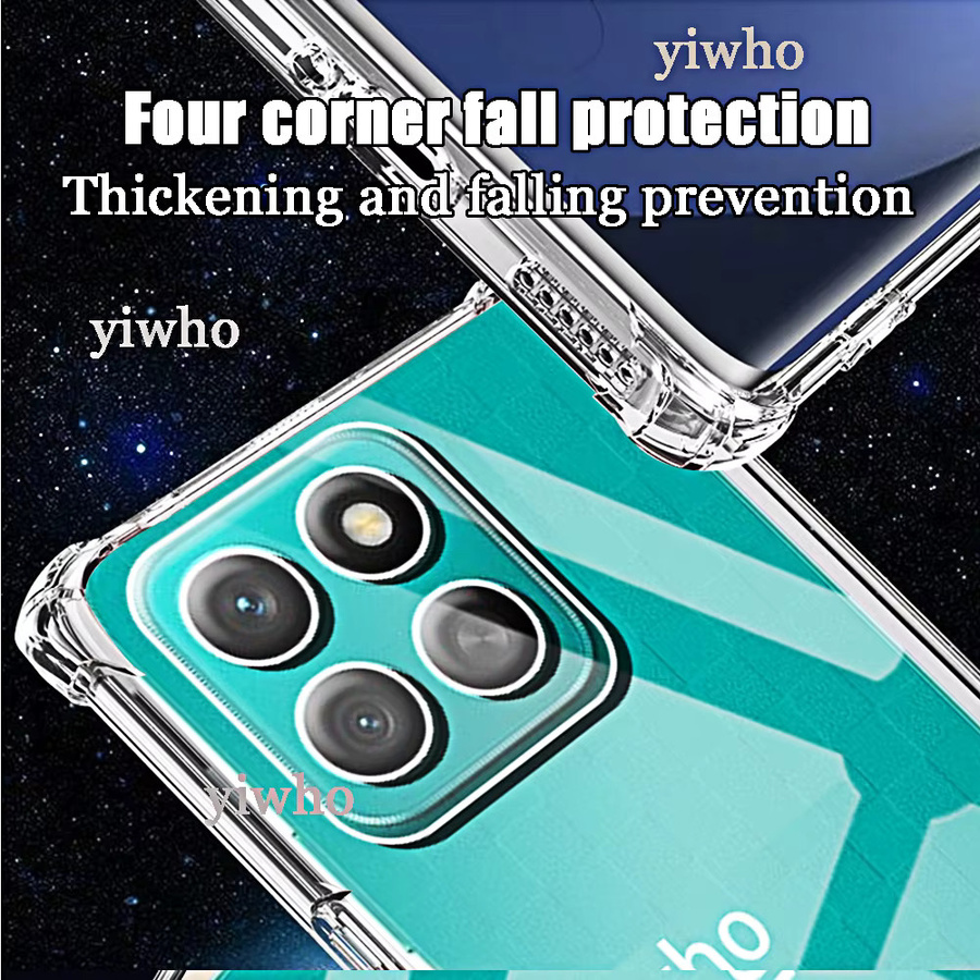 Stoßfeste Handyhülle für Honor X8c X9c X7c X9b X8b X7b X6b X5b X9a X8a X7a X6a aus transparentem TPU - Bild 2