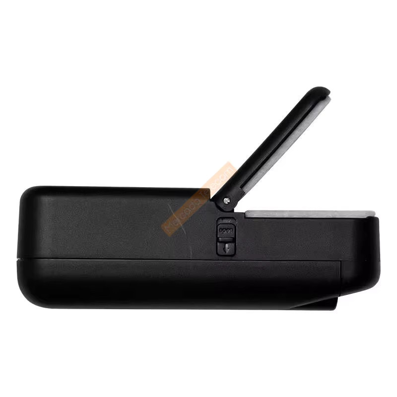 CAILI FC-01 Glasfaser-Reinigungsklammer FTTH-Reinigungswerkzeug mit Reinigungswatte und Alkohol-Aufbewahrungsflasche in Schwarz - Bild 6