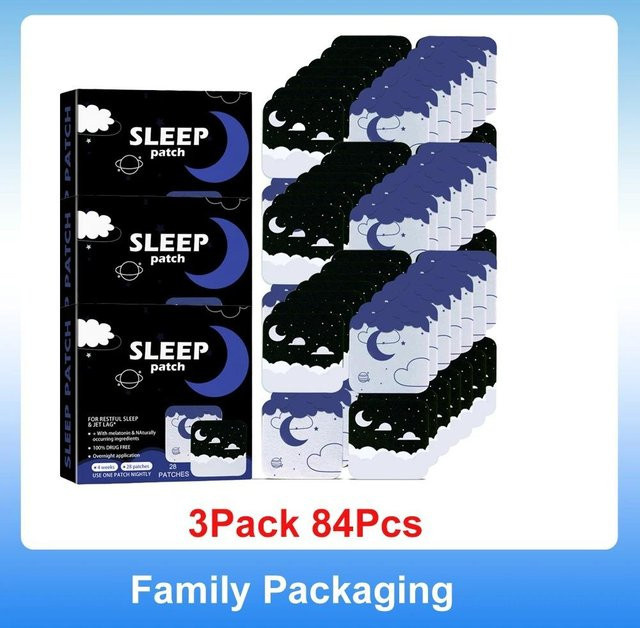 YJMP beauty health Tiefschlafpflaster für Erwachsene, 84 Stück, Unisex - Bild 1