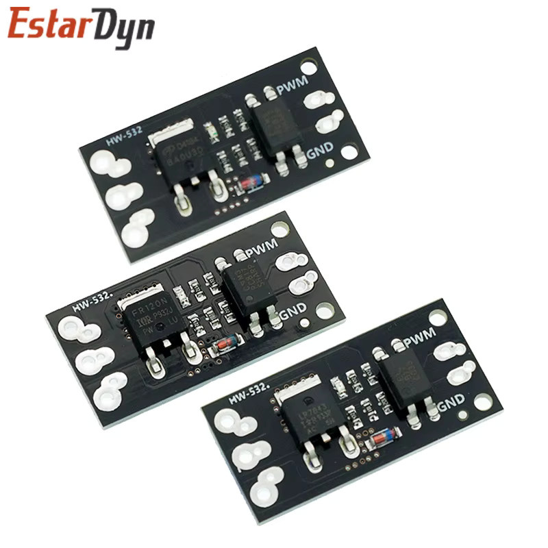 Estardyn Isoliertes MOSFET MOS Röhren-FET-Modul Ersatzrelais in Schwarz - Bild 4
