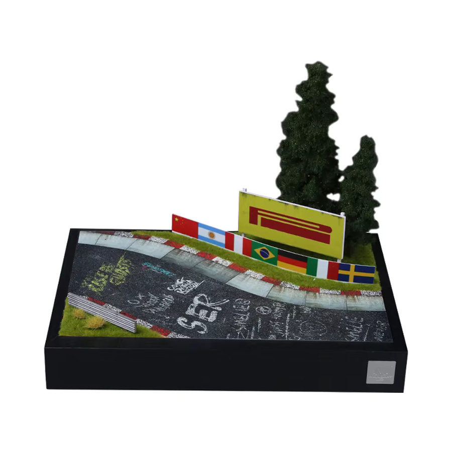 More Art Nürburgring Rennstrecken-Version 03 Szenenmodell, 1:64 Maßstab, Diorama-Layout - Bild 2