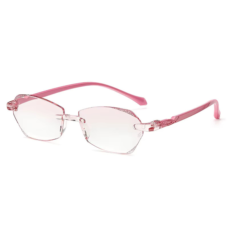 Diamant MDOD Lesebrille, rimless, pink - Bild 2