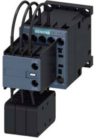 Siemens Kondensatorschütz 3RT2617-1BB43 3 Schließer 10A grau - Bild 1