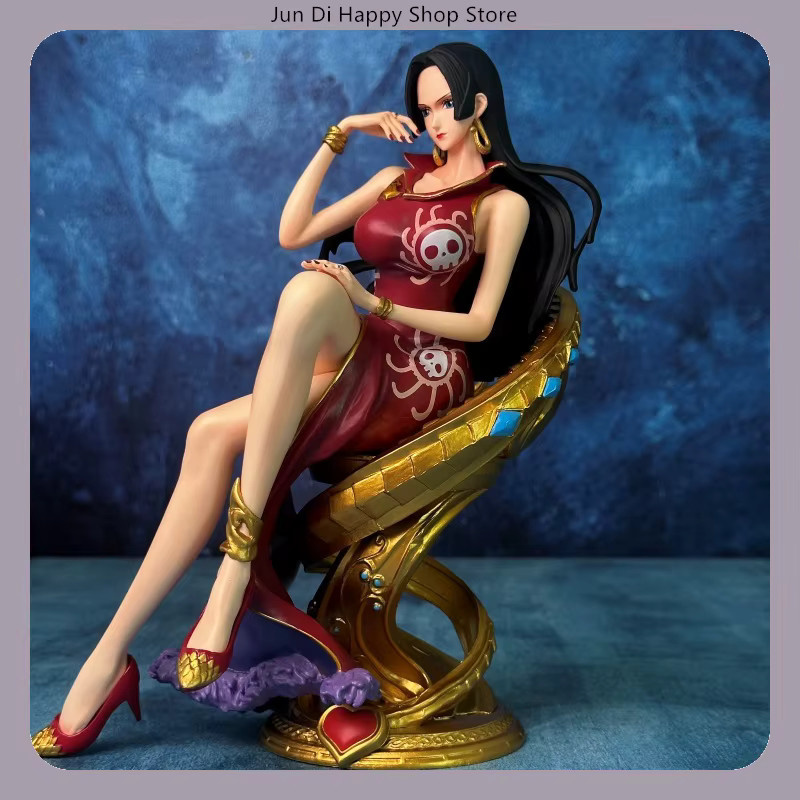 Bandai One Piece Boa Hancock Sitting Pose, Anime Figur, 23cm - Bild 2