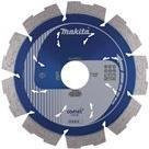 Makita Comet Rapide Diamant-Schneidscheibe in Blau für Beton und Zement, Durchmesser: 115 mm - Bild 1