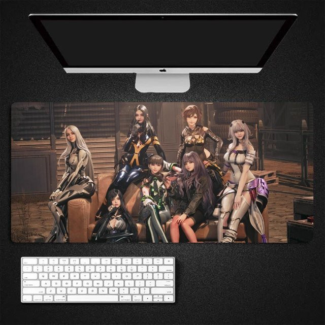 Potdemiel Stellar Blade Gaming-Mauspad, groß, Schwarz/Mehrfarbig, B/T/H: 90 x 40 x 0,2 cm - Bild 1