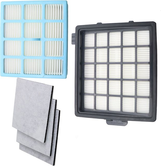HEPA-Filter und Motor-Baumwollfilter Set passend für Philips Staubsauger FC8148 FC8140 FC8144 FC8142 FC8147 FC8134 FC8135 FC8136 FC8146 - Bild 1