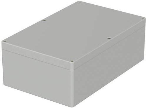 Bopla EUROMAS M 240 Industrie-Gehäuse aus Polycarbonat in Lichtgrau RAL 7035, B/T/H: 25,0 x 16,0 x 9,0 cm - Bild 1