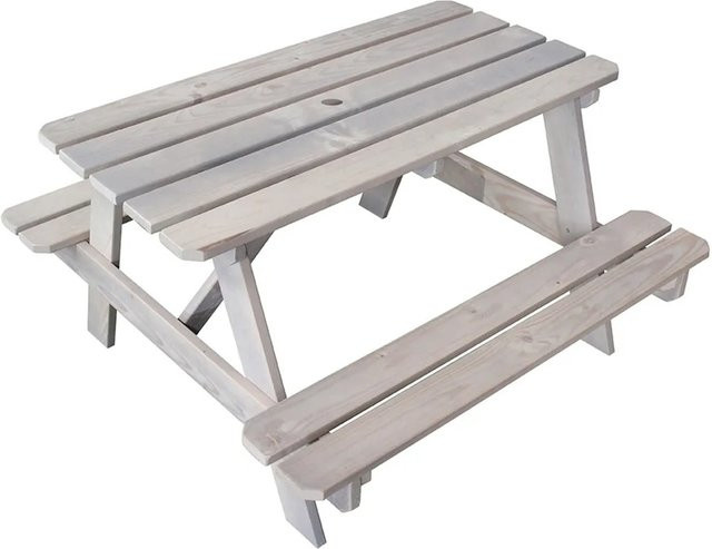 Soulet Kindersitzgarnitur in Beige, Taupe und Grau, B/T/H: 90 x 50 x 91,5 cm - Bild 1