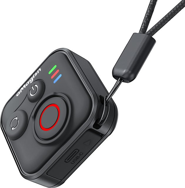 DJI Bluetooth-Fernbedienung für OSMO 360 Action 6 und Action 5 Pro, wasserdicht, Schwarz - Bild 1