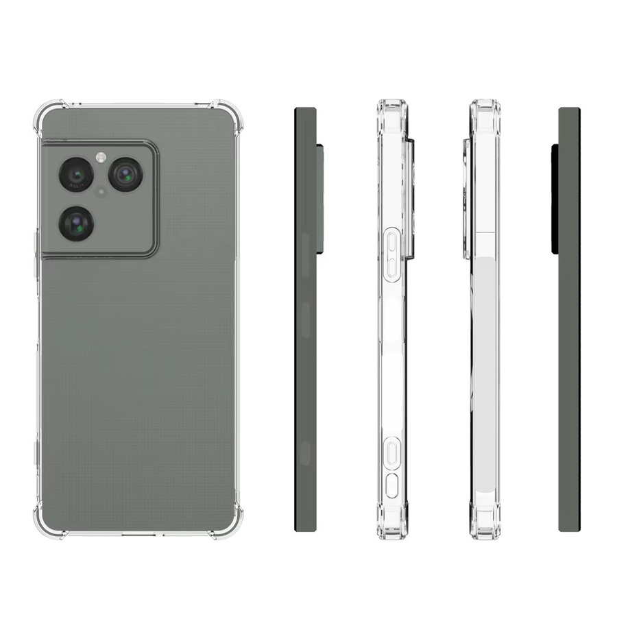 Stoßfeste Silikon TPU Handyhülle mit Airbag-Schutz für Sony Xperia 1 VIII 5G in Transparent - Bild 4