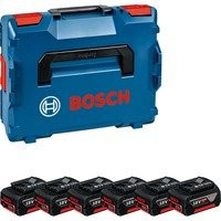 Bosch Professional Akku-Set 6-teilig GBA 18V 4,0Ah Li-Ion in L-Boxx - Bild 3