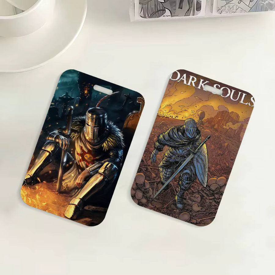 Game D-DARK S-SOULS Ausweishalter mit Umhängeband in Multicolour für Büro und Schule - Bild 5