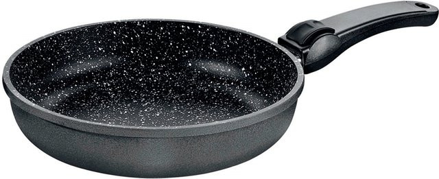 STONELINE Bratpfanne aus Kokillenguss mit abnehmbarem Griff, Durchmesser: 26 cm, Schwarz - Bild 1