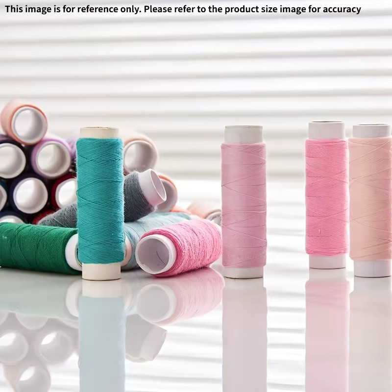 40-teiliges Nähgarn-Set mit 24 Rollen Garn und 16 Nadeln in Multicolour für DIY-Reparaturen - Bild 2