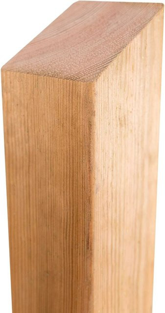 GartenLand Pfosten Serie WIEN aus Lärche Holz, braun, B/T/H: 9 x 9 x 190 cm - Bild 1