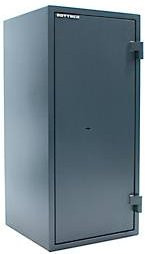 Rottner Dokumententresor Fire Hero 100, feuerfest bis 30 min, EN 1, Doppelbartschloss, Stahl, anthrazit, 81 Liter - Bild 1