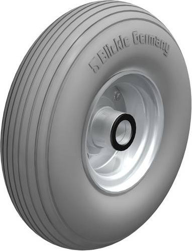 Blickle Rad-Luftreifen P 265/25-75R-SG in Grau mit Stahlfelge, Durchmesser: 260 mm, Tragfähigkeit: 250 kg - Bild 1