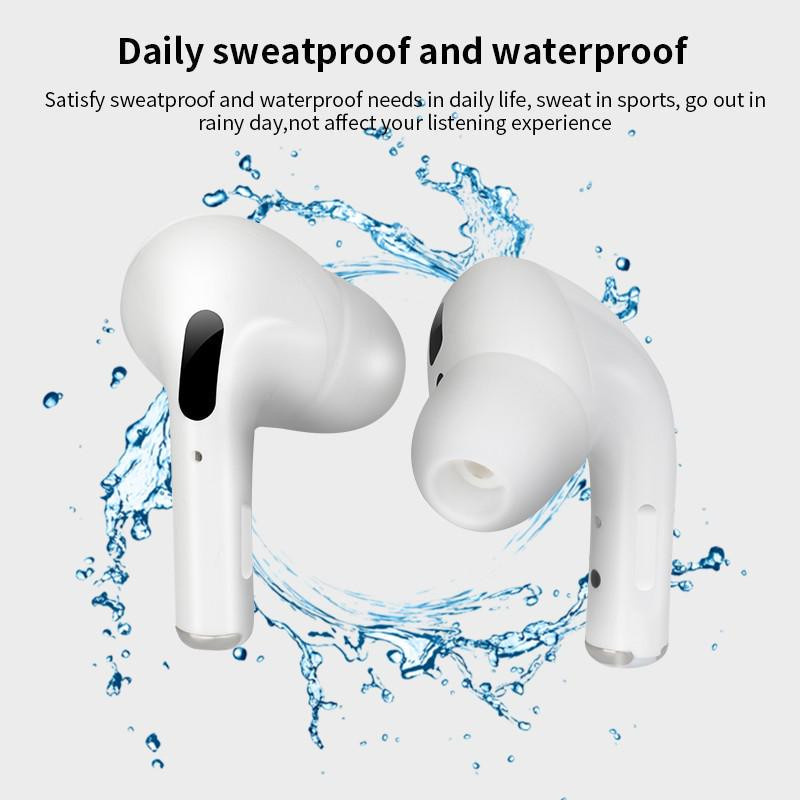 JQIQLY Pro5 1:1 Kabelloses In-Ear-Stereo-Bluetooth-Headset mit Rauschunterdrückung und HD-Anruffunktion in Weiß - Bild 3