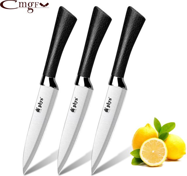 CMGF Küchenfruchtmesser-Set aus Edelstahl mit ultrascharfen Klingen - Bild 1