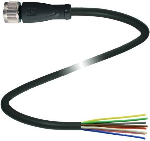 Pepperl+Fuchs 272437 Sensor-Aktor-Steckverbinder konfektioniert, 8 Polzahl, schwarz, 40 m - Bild 1