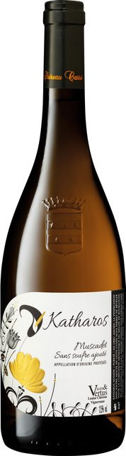 Chéreau Carré Katharos, Muscadet AOP, Loire, trocken, 2022, Weißwein, 0,75 l - Bild 1