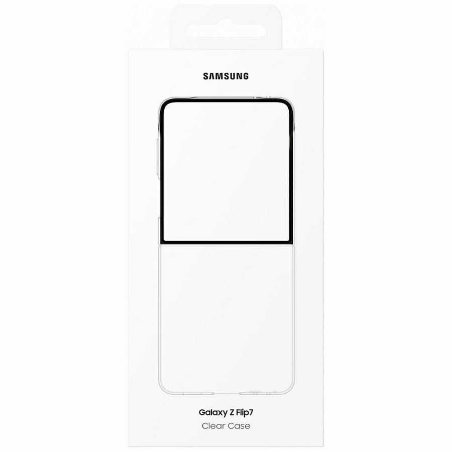 Samsung Clear Case für Galaxy Z Flip7 transparent - Bild 3