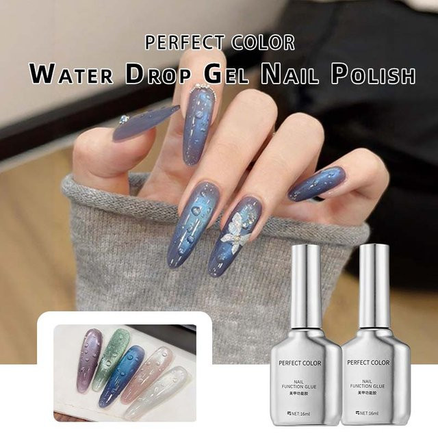 PERFECT COLOR 3D Wassertropfen-Nagelgel, 16 ml, Klar - Bild 1