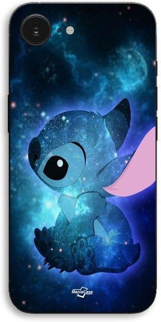 Maniacase iPhone 17e Hülle mit Stitch Design in Blau und Schwarz - Bild 1