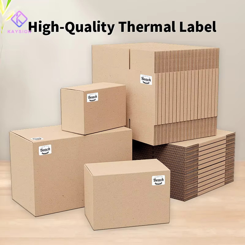 KAYSION Thermo-Klebeetikettenrolle in Mehrfarben, rechteckig und selbstklebend, kompatibel mit Phomemo M110 M220 M200 E210 SK58 SK20 - Bild 3