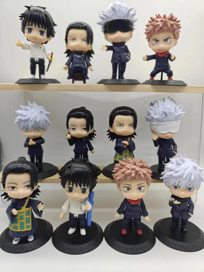 MIFEN Jujutsu Kaisen Figuren Set 12-teiliges Set bunt - Bild 3