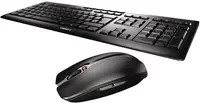 CHERRY Stream Desktop kabelloses Tastatur-Maus-Set in Schwarz mit QWERTZ-Layout - Bild 5