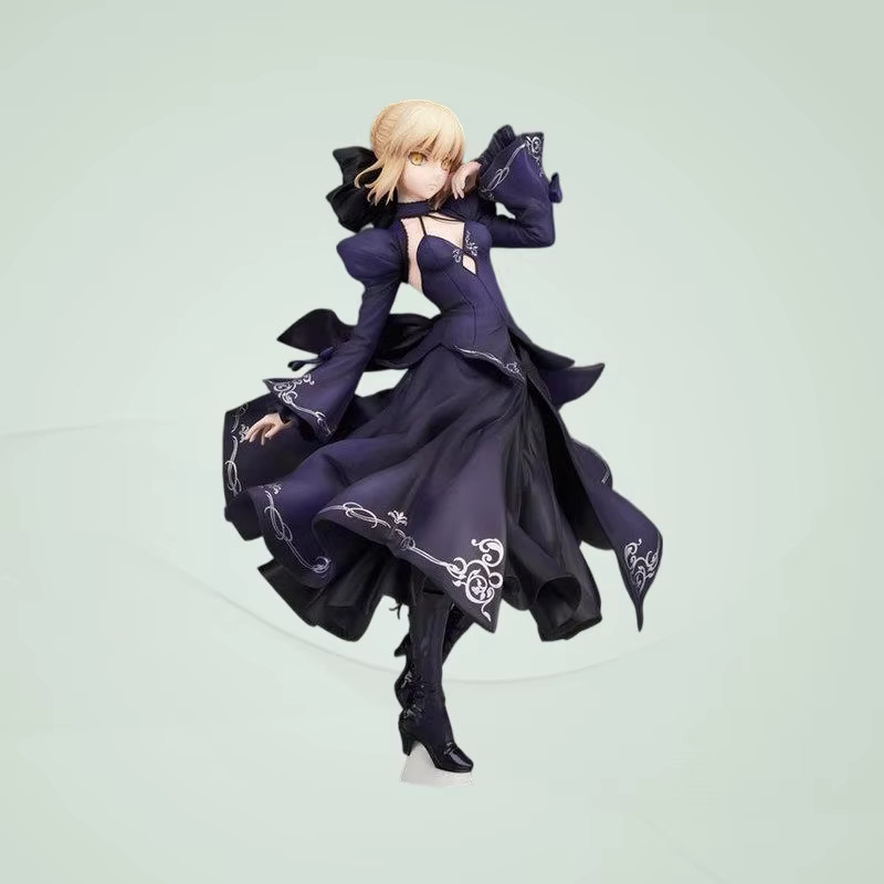 Hot Toys Fate Stay Night Saber Alter, Anime-Figur, schwarz, 24 cm - Bild 3