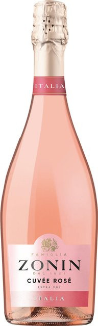 Zonin Cuvée Rosé Spumante Brut Schaumwein 0,75 l - Bild 1