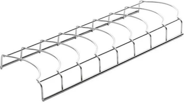 Platzsparendes Abtropfgestell aus Edelstahl mit Abtropffläche für Schüsseln und Teller in Silber - Bild 1