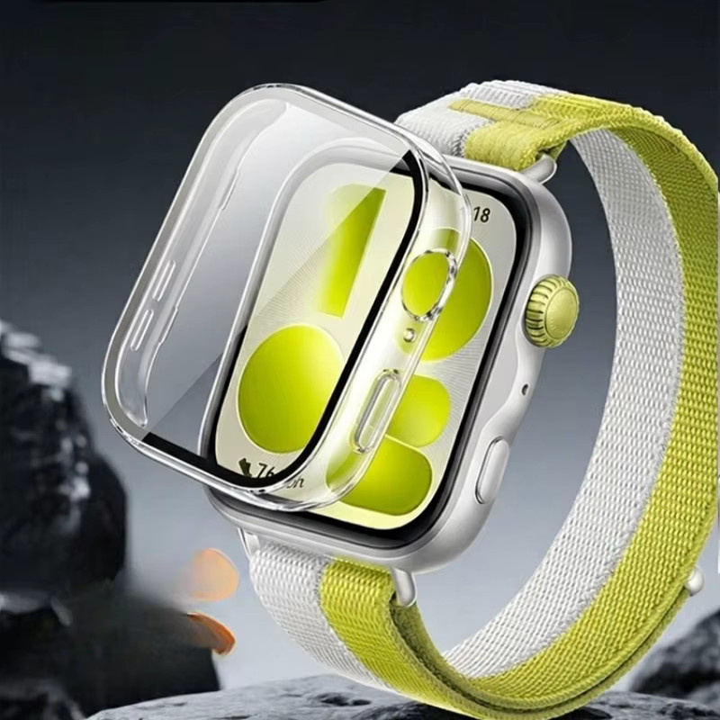 Huawei Uhrenzubehör, Schutzgehäuse mit HD-Glas, Huawei Watch Fit 4 5 - Bild 2