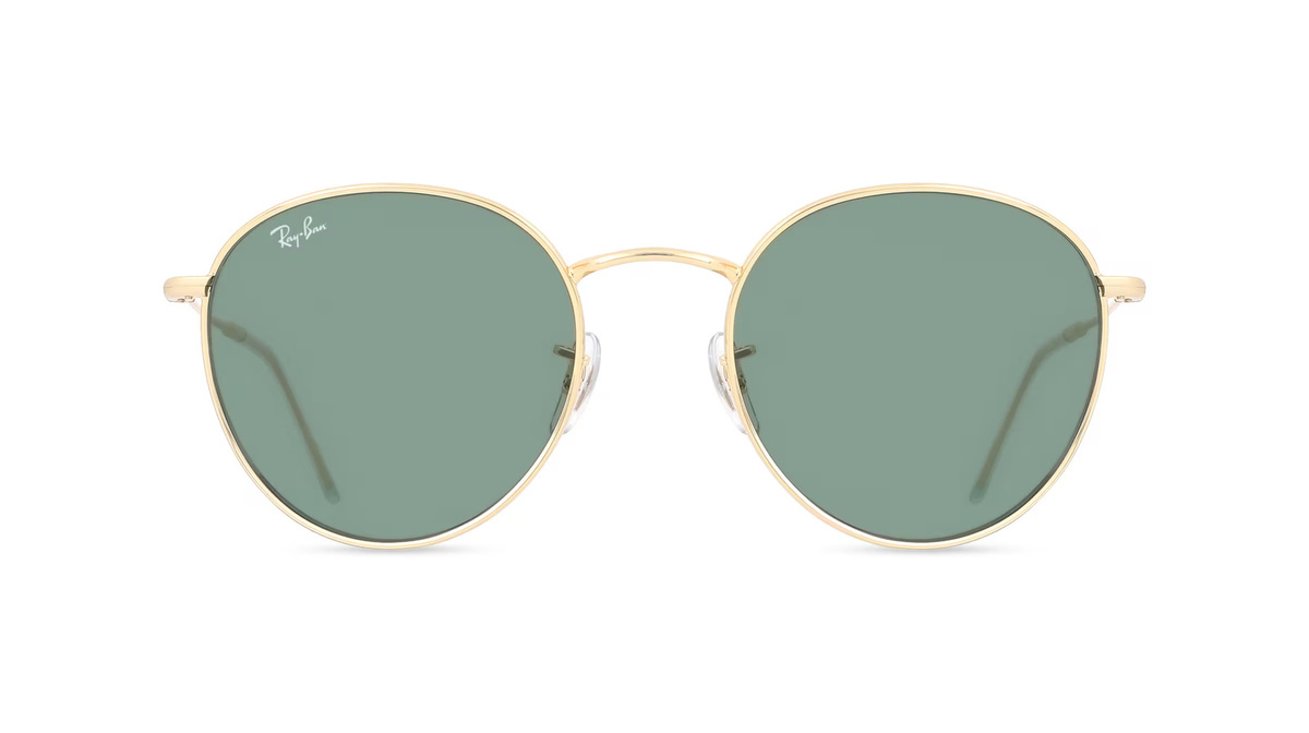 Ray-Ban RBR0103S Sonnenbrille Panto, Vollrand, Metall, gold, Unisex - Bild 1