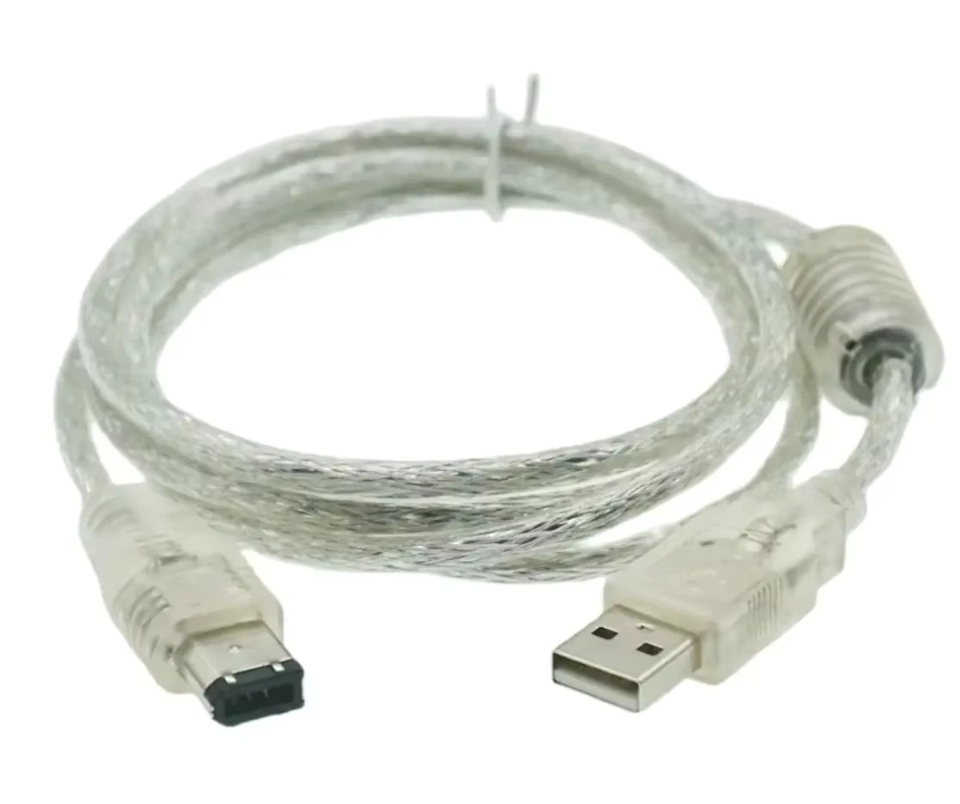 BSN Firewire IEEE 1394 auf USB 2.0 Adapterkabel für DV-Erfassung, 1,5 m - Bild 1