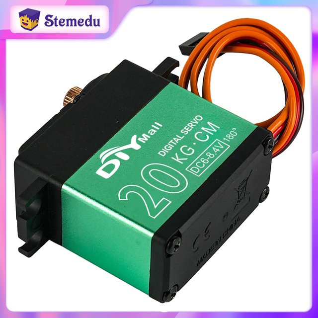Stemedu Digitaler Servo mit Metallgetriebe, 20kg.cm, PWM Modell RC Servo - Bild 1