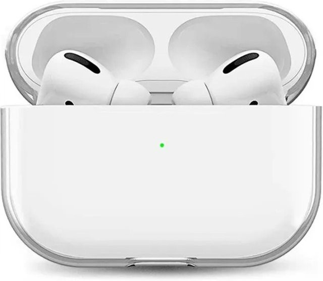 Transparente Schutzhülle aus hartem PC für Apple AirPods 1, 2, 3 und AirPods Pro 1, 2, stoßfest - Bild 1