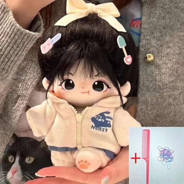 Kidsly Nanhong Baumwollpuppen, 2-teiliges Set, Plüschpuppe, ab 14 Jahren - Bild 1