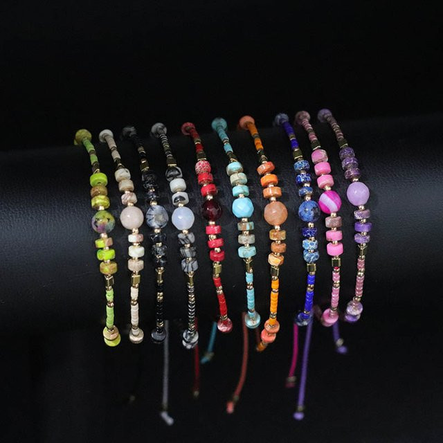Armband Rocailles, Bunt, Damen - Bild 1