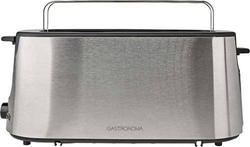 Gastronoma Toaster in Grau und Silber aus Edelstahl mit Warmhaltefunktion und Kabelaufbewahrung - Bild 1