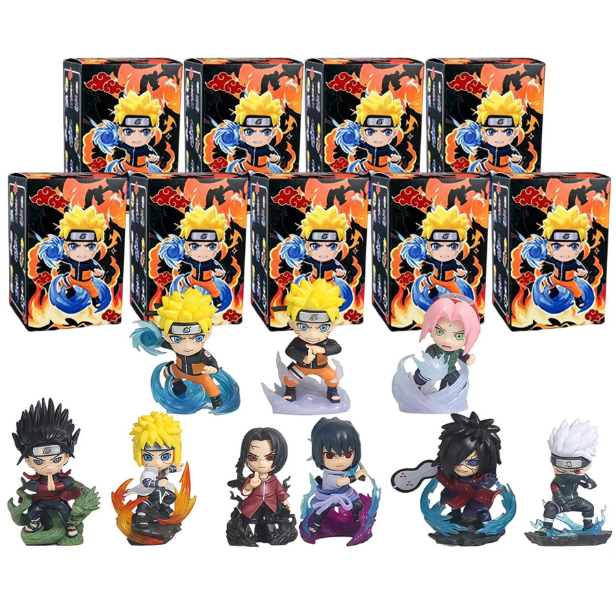 Bandai Naruto Shippuden Chronicles Great Ninja War Series, 9-teiliges Figurenset - Bild 5
