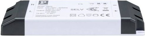 Paulmann 79970 LED-Konstantspannungsquelle 24V DC 60VA 60W 2.5A IP20 B/H/T: 64 x 22 x 185 mm - Bild 1
