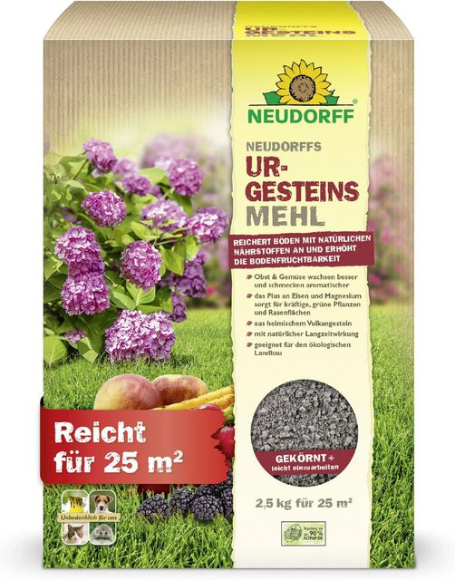 Neudorff Urgesteins-Mehl aus Diabasgestein, 2,5 kg - Bild 1